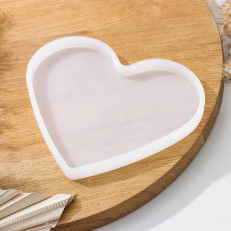 Молд "Сердце" 15.5 х 13.5 х 1 см прозрачный SIM-7315603