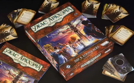 Настольная игра: Ужас Аркхэма. Карточная игра: Пир в Хемлок-Вейл. Кампания MAG915850