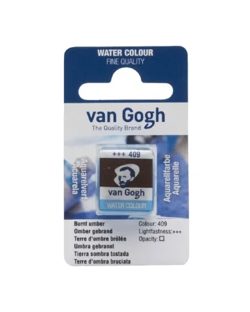 Краска акварельная VAN GOGH кювета №409 Умбра жжёная new MP20864091