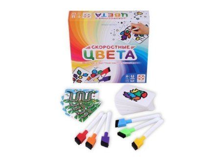 Настольная игра: Скоростные цвета (картон) MAGLS91