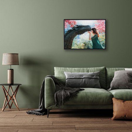 Пазл 1000 элементов ФРЕЯ "Королева драконов" PZL-1000/51