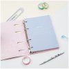 Тетрадь на кольцах 120л. A5 MESHU "Candy color" картон, мат. ламинация, тиснение фольгой RE-MS_44517