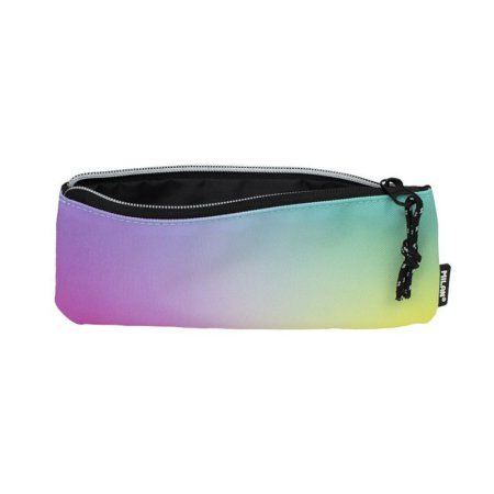 Пенал 1 отделение MILAN Sunset 23 x 9 x 1.5 см, плоский, черный, градиент ML-081118SNK1