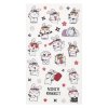 Наклейки объемные MESHU "Ninja Rabbity" 10 x 23 см RE-MS_66578