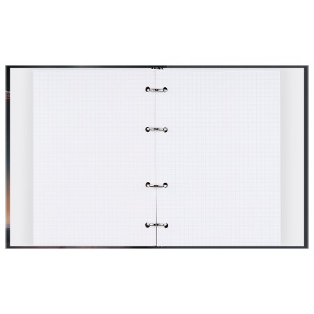 Тетрадь на кольцах 160л. A5 BG "Котики-самураи" глянцевая ламинация RE-ТТ5к160_лг_62923