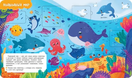 Книга: Книги с окошками. Животные ROS-40873