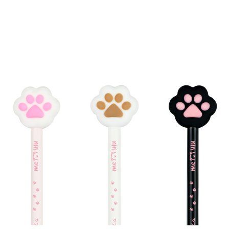 Ручка шариковая MESHU "Cute Paws" синяя, 0.5 мм, корпус ассорти RE-MS_51300