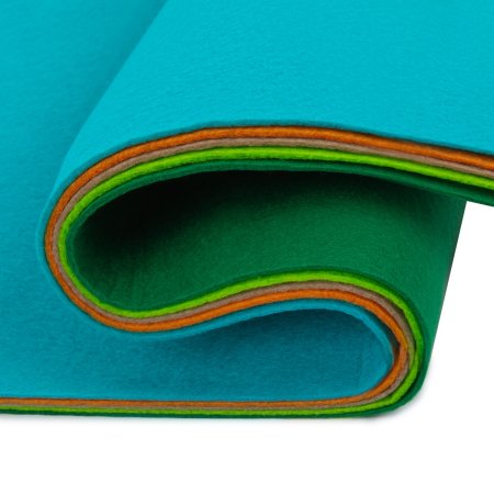 Набор фетра GAMMA Premium 1.2 мм 5 шт 27 х 30 ± 2 см ассорти №2 FKS12-27/30-2