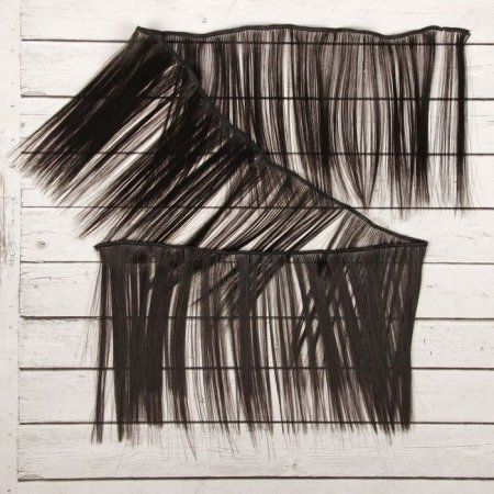 Волосы-трессы для кукол "Прямые" длина 15 см ширина 100 см цвет № 4В SIM-2294870