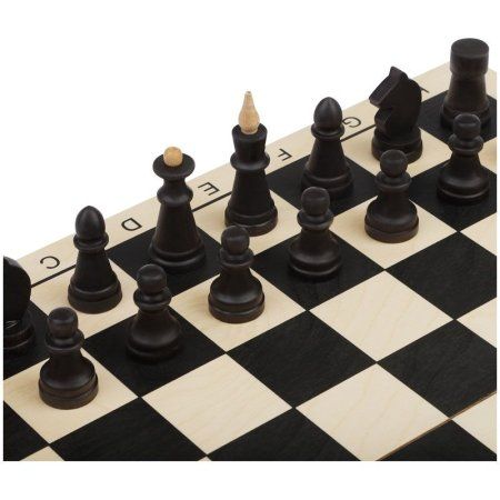 Набор игр 3 в 1 ТРИ СОВЫ "Нарды, шашки, шахматы" обиходные, деревянные с деревянной доской 40 x 40 см RE-НИ_46786