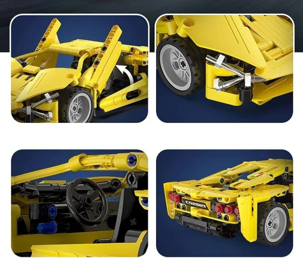 Конструктор CaDA "Спорткар "Молния"" IT-C52021W Конструктор CaDA "Спорткар "Молния"" IT-C52021W