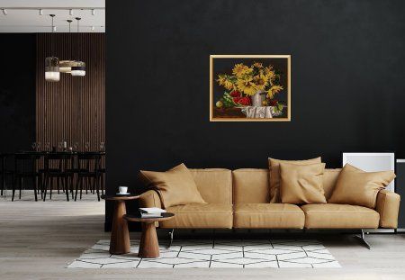 Набор для раскрашивания по номерам (холст на подрамнике) ФРЕЯ 50 х 40 см "Кубанский урожай" PNB/PL-135