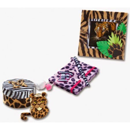 Плюш на клеевой основе FOLIA Animal Fur 50 x 70 см, 1 рулон, принт Жираф FL-55512