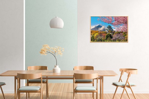 Пазл 1000 элементов ФРЕЯ "Замок в Осаке, Япония" PZL-1000/56