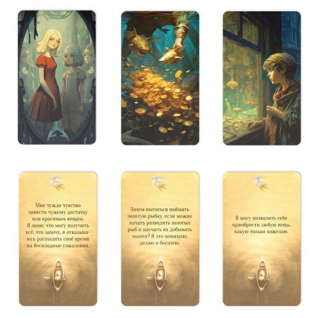 Метафорические ассоциативные карты "Денежный поток" 50 карт SIM-9817138