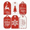 Набор шильдиков "Незабываемого Нового года" 6 шт 8 x 4.5 см SIM-4308349