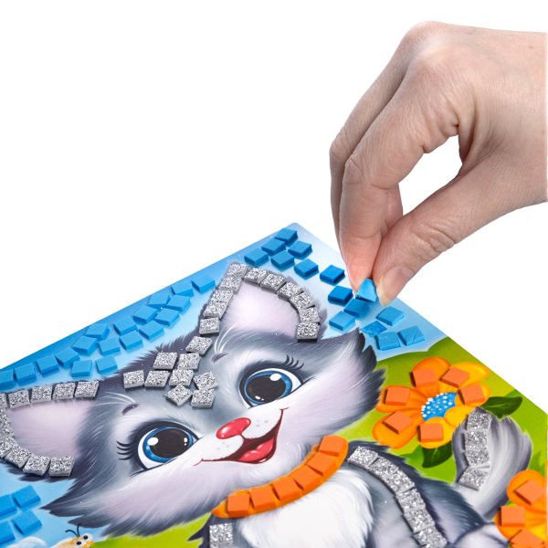 Аппликация "Кошечка" 200 деталей KOR-05335