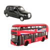 Набор WELLY, Лондонские автобус и такси, пруж. мех. IT-99931-2TB