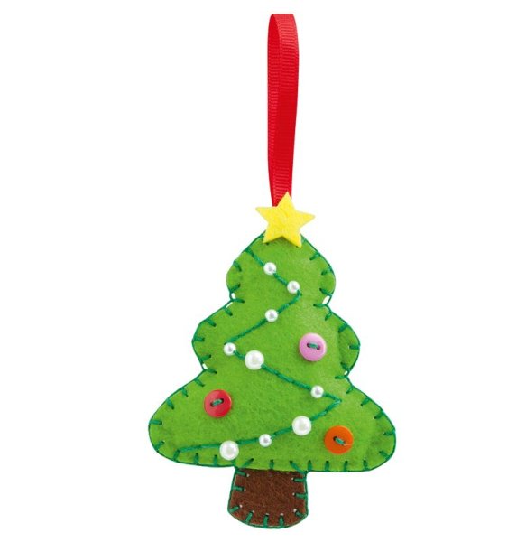 Набор для шитья из фетра FOLIA Christmas Tree/Новогодняя ёлка FL-52917