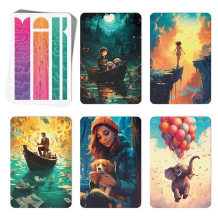 Метафорические ассоциативные карты "Универсальные" 50 карт (6 x 9 см), мини версия, 16+ SIM-10021179