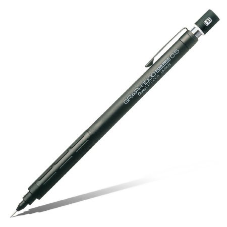 Карандаш PENTEL Graph1000 forPro автоматический профессиональный 0.5 мм, черный корпус PG1005-A