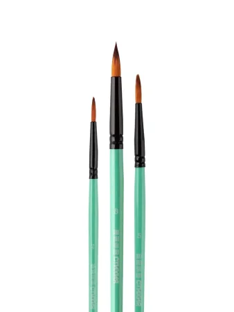 Набор кистей СТИХИЯ 3 шт круглые №2, 5, 8 MPST05002 Набор кистей СТИХИЯ 3 шт круглые №2, 5, 8 MPST05002