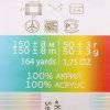 Пряжа Пехорская ПТ "Школьная" 100% акрил 1 х 50 г 150 м №185 земляника PEH-SHKOL-185