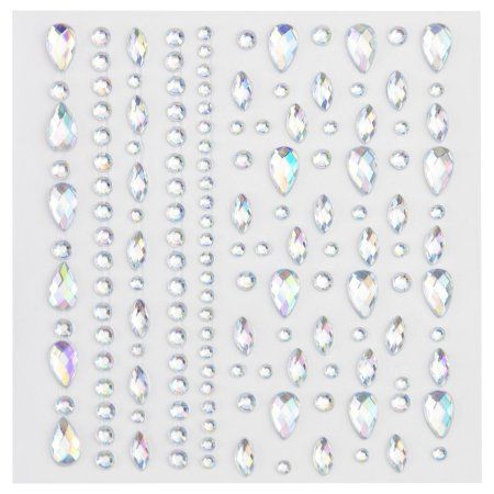 Наклейки-стразы MESHU "Glow" 16 x 10.5 см RE-MS_52672