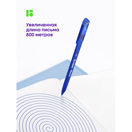 Ручка гелевая стираемая Berlingo "Apex E" синяя, 0.5 мм, трехгранная RE-CGp_50212