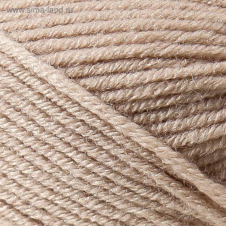 Пряжа Камтекс КТ "Детская забава" 80% акрил, 20% микрофибра 1 x 50 г 140 м 188 топ.молоко KAM-ZABAV-188