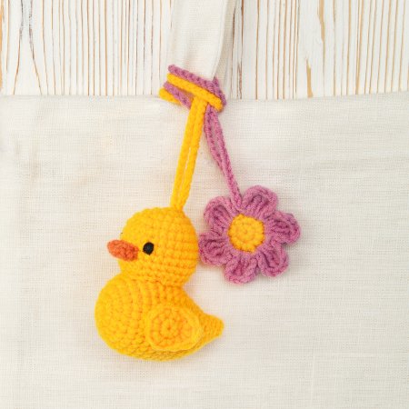 Набор для вязания "Miadolla" Уточка и цветок AMG-MN-0152