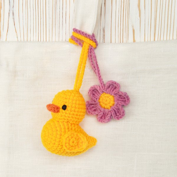 Набор для вязания "Miadolla" Уточка и цветок AMG-MN-0152