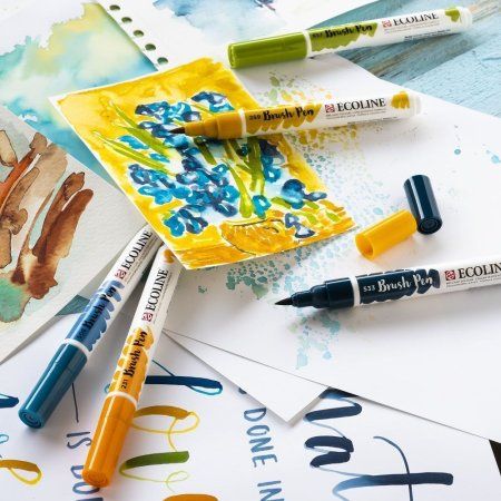 Маркер акварельный ECOLINE кисть Маркер акварельный ECOLINE кисть