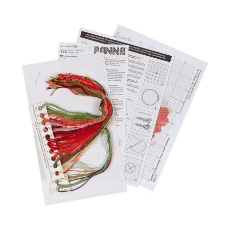 Набор для вышивания PANNA Акварельные маки 19 х 26 см C-7230