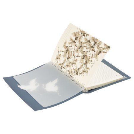 Тетрадь на кольцах 80л. A5 Greenwich Line "Soar up" пластиковая обложка, с разделителями RE-Nrp80A5_38623