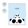 Тетрадь 48л. A5 клетка MESHU "Funny panda" матовая ламинация, фактурное тиснение RE-MS_49786