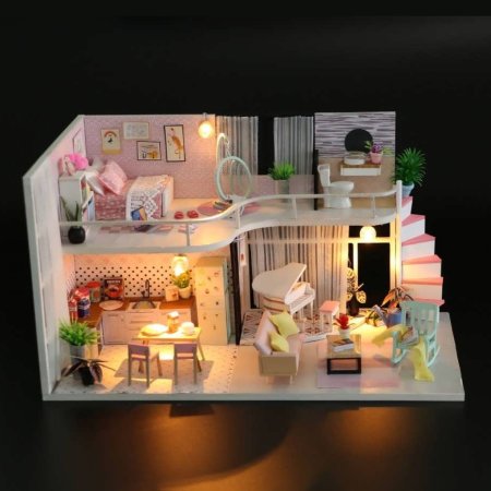 Румбокс: Розовый домик Анны, с куполом HD-M035Z