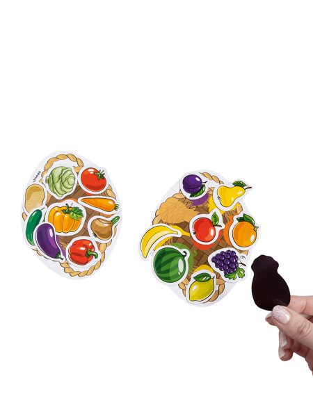 Магнитная игра Baby Toys "Фрукты и овощи" KOR-05592