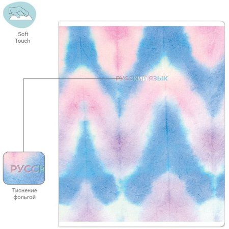 Тетрадь предметная 48л. MESHU "Candy color" - Русский язык, "софт-тач" ламинация, тиснение фольгой RE-MS_42543 Тетрадь предметная 48л. MESHU "Candy color" - Русский язык, "софт-тач" ламинация, тиснение фольгой RE-MS_42543