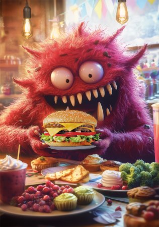 Пазл 500 элементов ФРЕЯ "Красный чудик" PZL-500/93