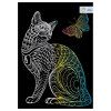 Гравюра с голографическим эффектом ТРИ СОВЫ А4 "Кошка. Антистресс" RE-GA4_48297 Гравюра с голографическим эффектом ТРИ СОВЫ А4 "Кошка. Антистресс" RE-GA4_48297