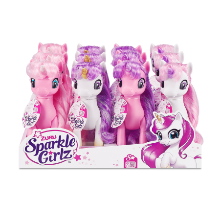 Игрушка ZURU Sparkle Girlz "Очаровательный единорожек" средний в ассортименте IT-100374TQ1 Игрушка ZURU Sparkle Girlz "Очаровательный единорожек" средний в ассортименте IT-100374TQ1