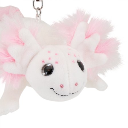 Мягкая игрушка ORANGE TOYS Аксолотль белый 16 см с метал. кольцом ORT-OT9005/16