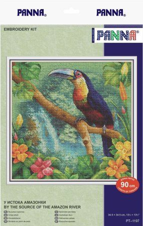 Набор для вышивания PANNA У истока Амазонки 34.5 х 34.5 см PT-1197