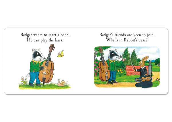 Книга на английском языке: Badger`s band. Julia Donaldson. Pan Macmillan EKS-034394
