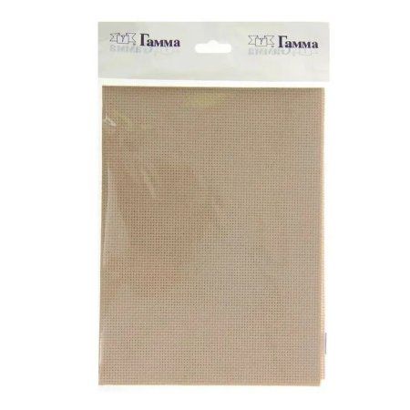 Канва для вышивания №14 76% хлопок, 24% лен 30 x 40 см бежевый SIM-7772614