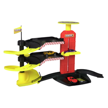 Игровой набор HTI Teamsterz Гараж  с двумя машинками и вертолётом UT-1417625