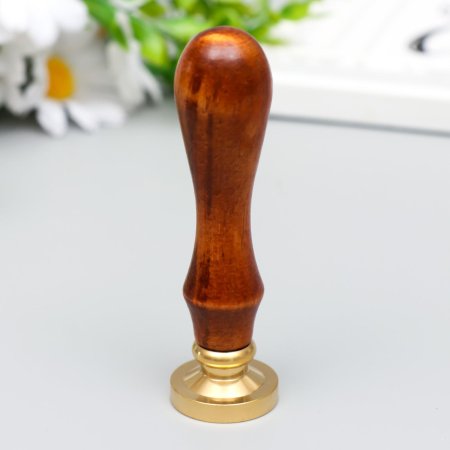 Печать для сургуча с деревянной ручкой "For you" 9 х 2.5 х 2.5 см SIM-5278941