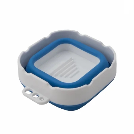 Стакан для воды БЕЛЫЕ НОЧИ складной, диаметр 9.8 см, высота 8 см, синий NP-2491421817