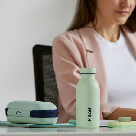 Пенал-футляр MILAN "1918" 20 x 9 x 6.7 см, зеленый ML-081145SNCGR